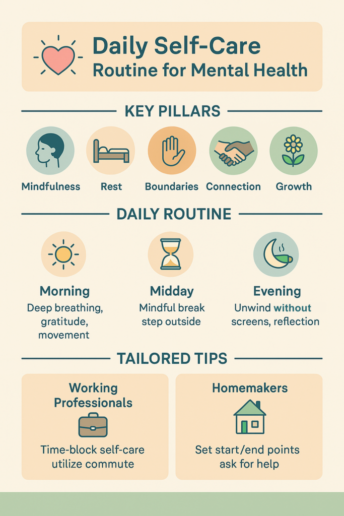 Self-Care Routines to Improve Your Mental Health